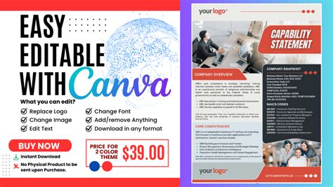 Encapability Statement Template Canva