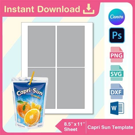 Encapri Sun Template Free