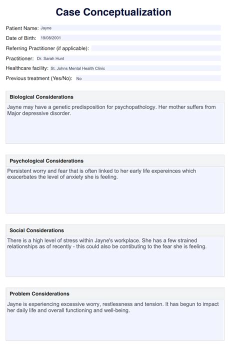 Encase Conceptualization Template