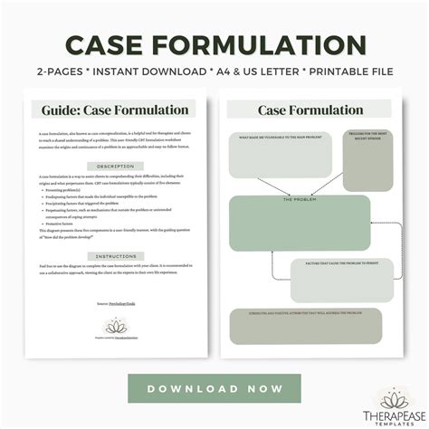 Encase Formulation Template