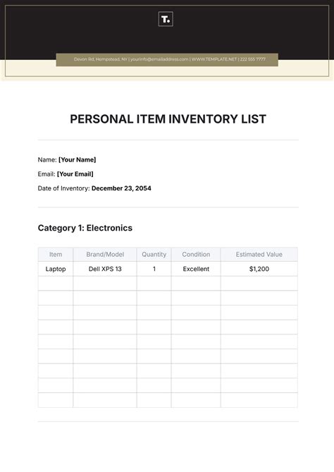 Encase List Template