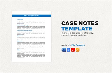 Encase Notes Template Word