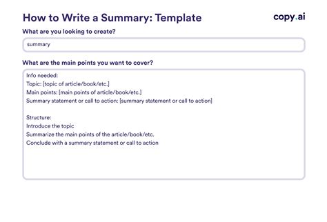 Encase Summary Template