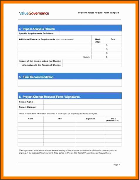 Enchange Request Template Excel