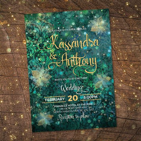 Enchanted Forest Wedding Invitations