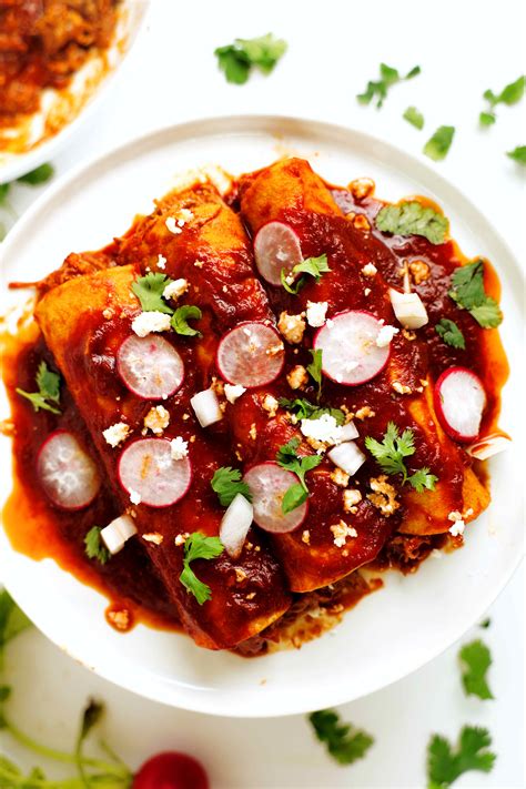Enchiladas Rojas Sauce