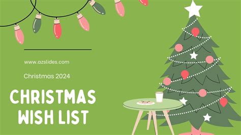 Enchristmas List Slides Template
