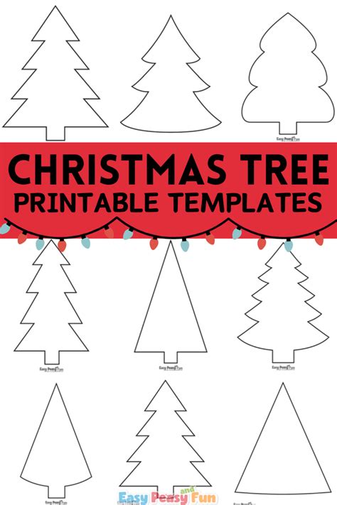 Enchristmas Tree Template