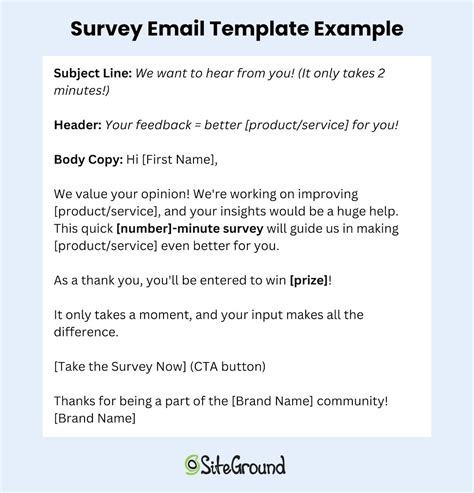Enclient Survey Email Template