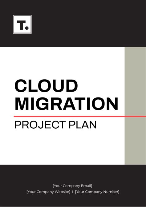 Encloud Migration Project Plan Template