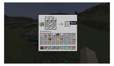 Enclume Minecraft 113 Comment Faire Une ? COMTRADE