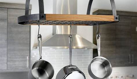 Enclume Pot Rack Hooks Oval Ceiling W/ Design Products
