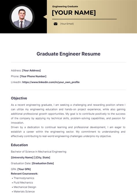 Encmu Resume Template