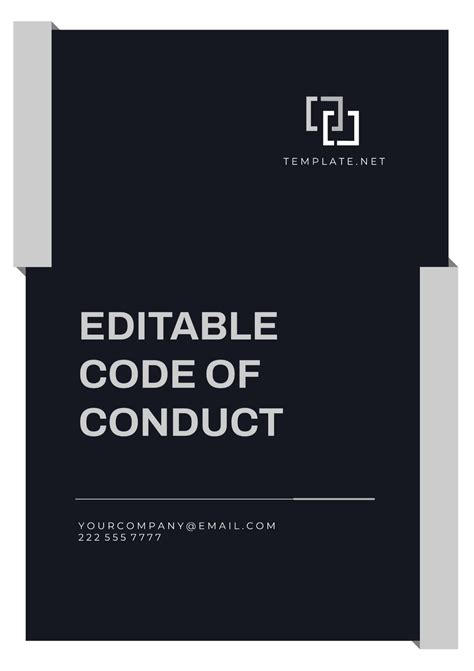 Encoaches Code Of Conduct Template