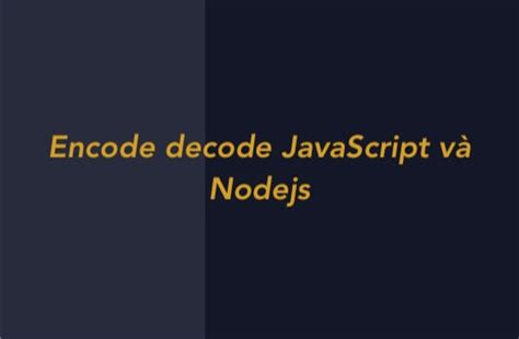 Encodedecode Quoted Printable Nodejs