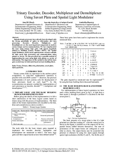 encoder decoder multiplexer demultiplexer pdf