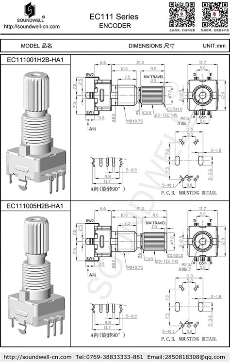 Encoder Switch Datasheet