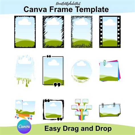 Encomic Frames Template