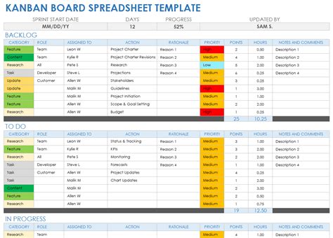 Encomparison Spreadsheet Template