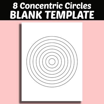 Enconcentric Circles Template