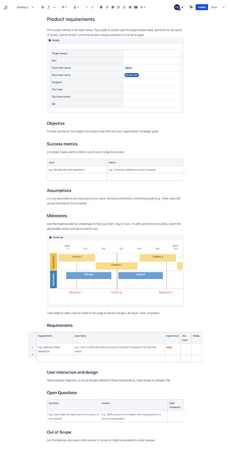 Enconfluence Prd Template