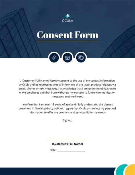 Enconsignment Form Template