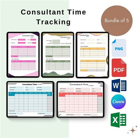 Enconsulting Time Tracking Template