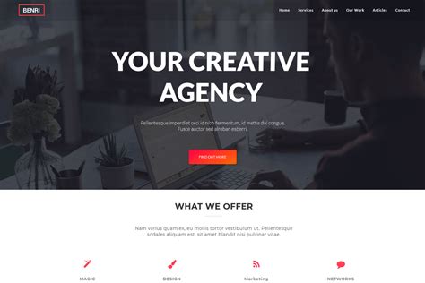 Enconsulting Website Template WordPress