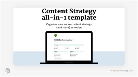 Encontent Strategy Notion Template
