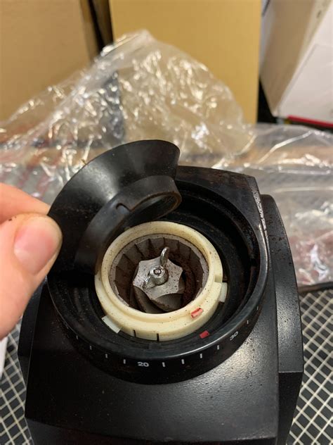 Encore Coffee Grinder Cleaning
