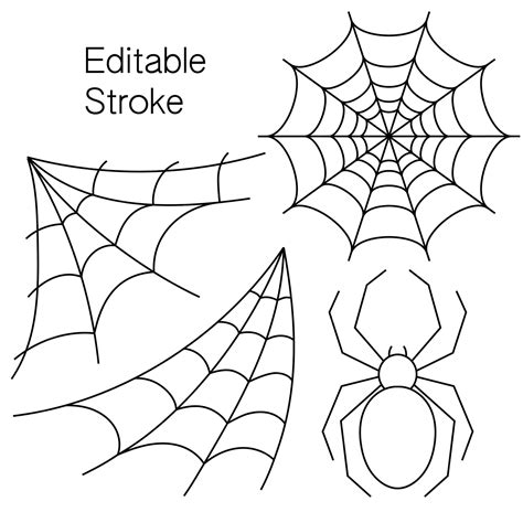 Encorner Spider Web Template