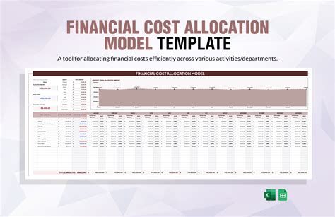 Encost Allocation Template Excel