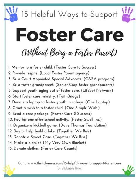 encourage foster care