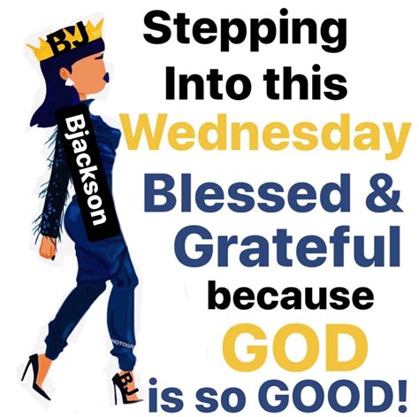 √ Encouragement African American Wednesday Blessings Gif