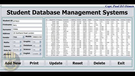 Encreate A New Database From The Students Template