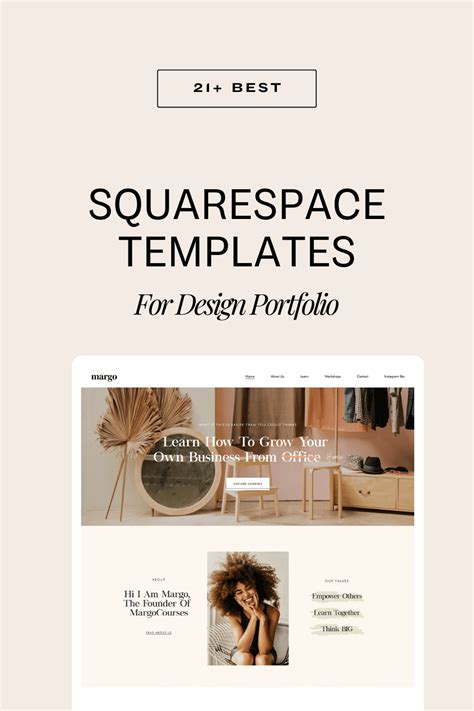 Encreate Squarespace Template