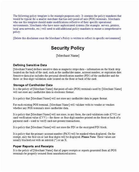Free Encryption Policy Example For Guys