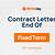 end of fixed term contract letter