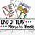 end of year memory book free printable