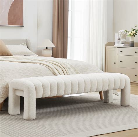 End Of Bed Bench Boucle