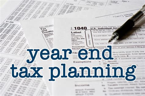 end of year tax planning tips for retirees