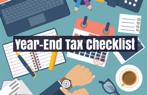 end of year taxes