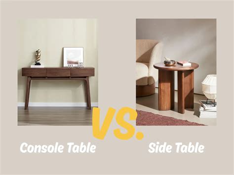 End Table Vs Console Table