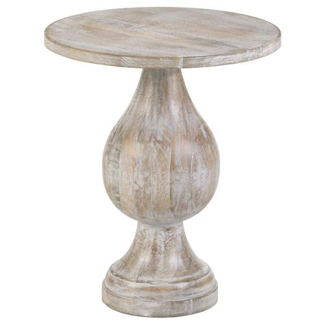 End Table White Washed