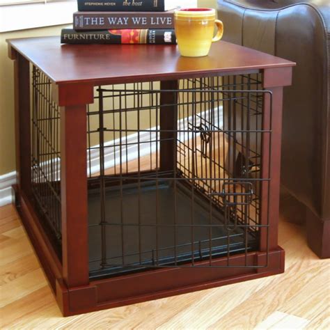 End Table With Crate