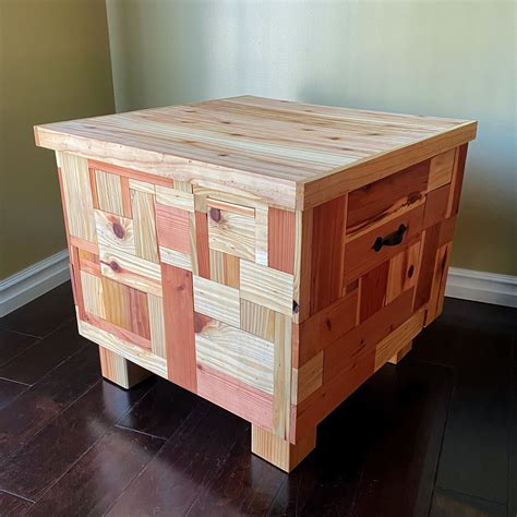 End Table With Secret Compartment