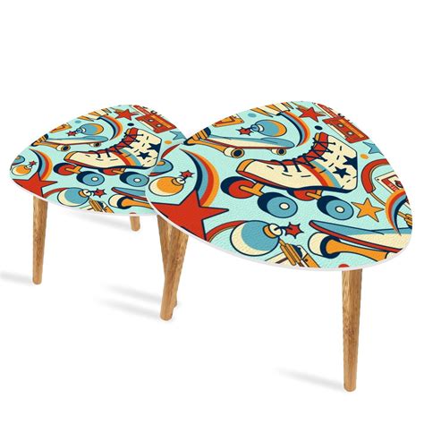 End Tables With Rollers
