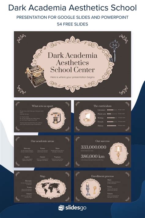 Endark Academia Slide Template