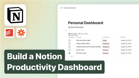 Endashboard Notion Template Free