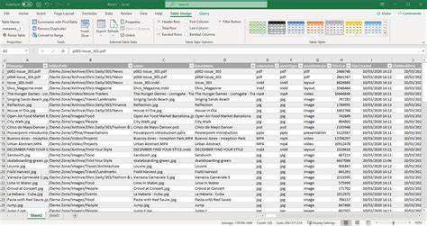 Endata Lineage Template Excel